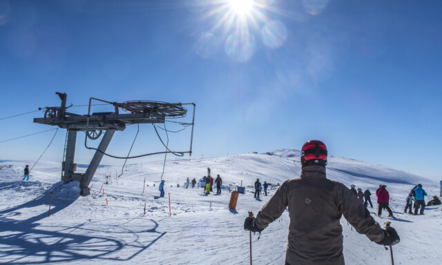- Snøen vil holde seg til påske